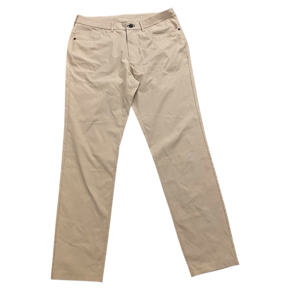 Public Rec Dealmaker Chino 5 Pocket Pants Workday Golf Mens‎ Size 33x32 Tan